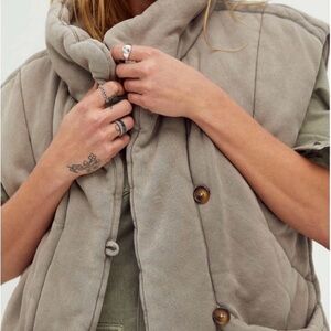 Free People Roll with us Quilted Jacket